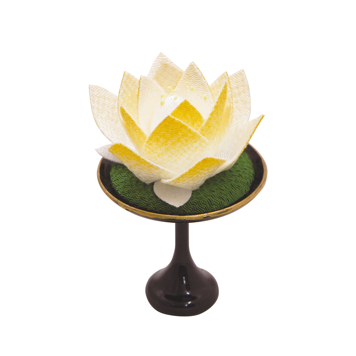 ちりめん蓮華たかつき飾り