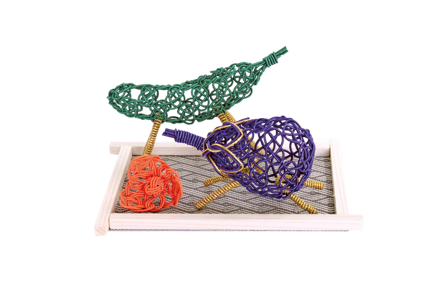 水引精霊馬 ホオズキ付