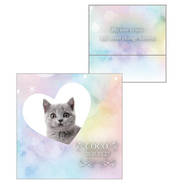 メモリアルクッションカバー　45CM角