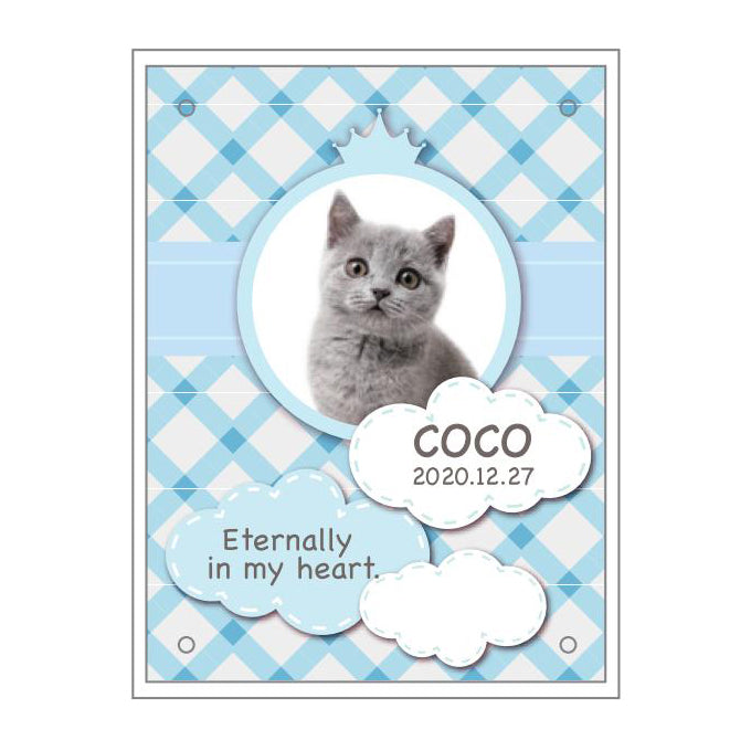 メモリアルアクリル写真立て