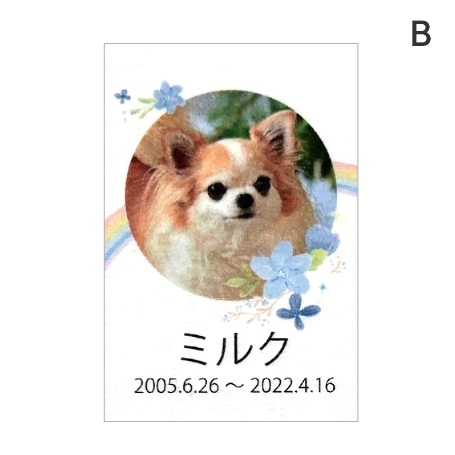 ペット位牌 アクリルスクエア