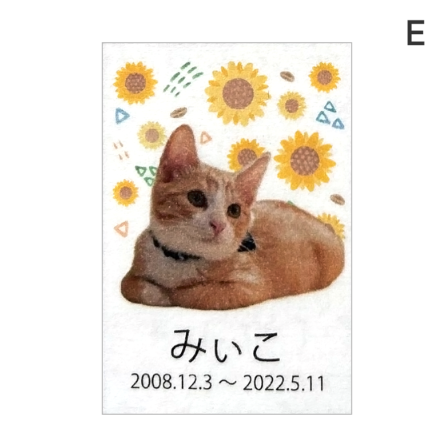 ペット位牌 アクリルスクエア