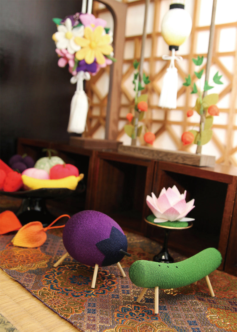 縮緬・お盆飾り