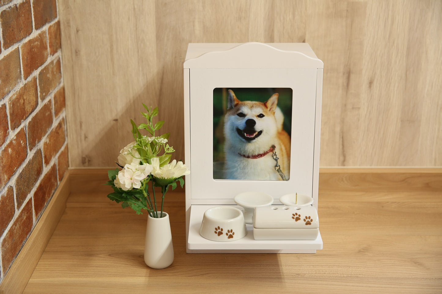 国産ペット仏壇「クリメイションボックス」台・引き出し付き