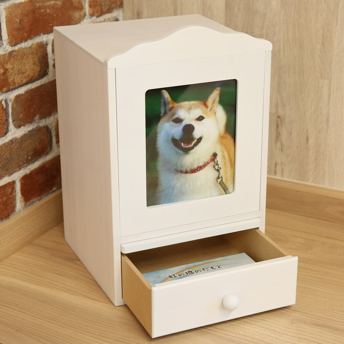 国産ペット仏壇「クリメイションボックス」台・引き出し付き
