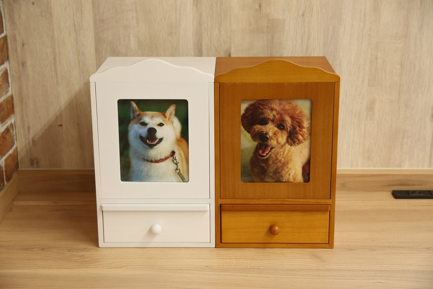 国産ペット仏壇「クリメイションボックス」台・引き出し付き