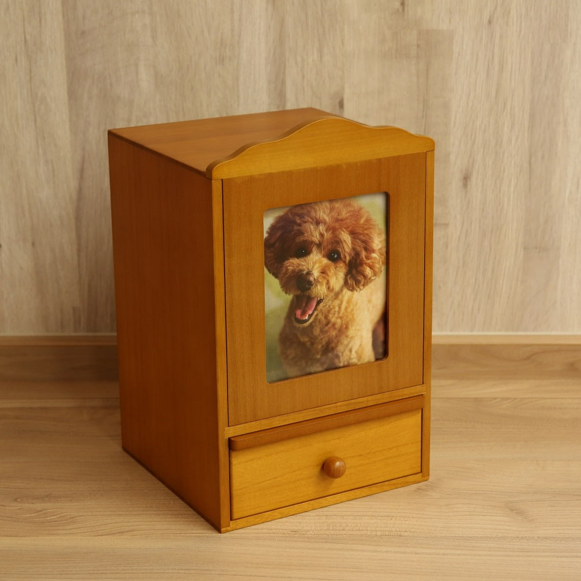 国産ペット仏壇「クリメイションボックス」台・引き出し付き