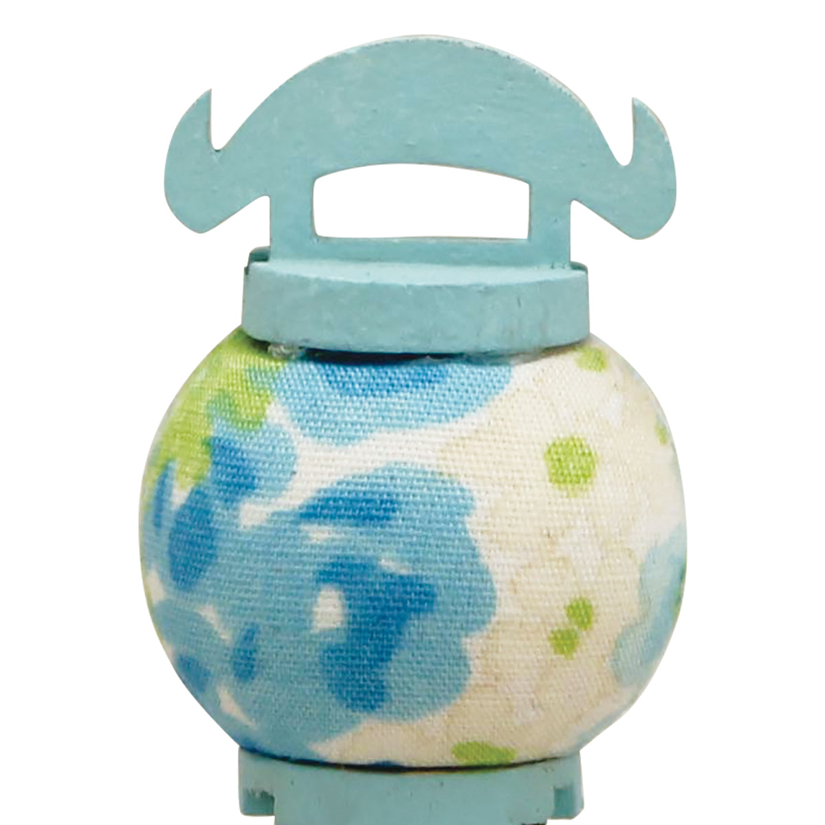 木製パステル盆提灯一対