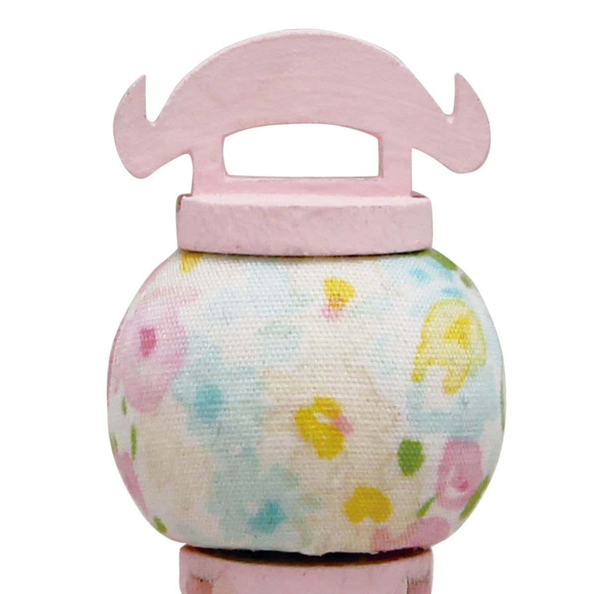 木製パステル盆提灯一対