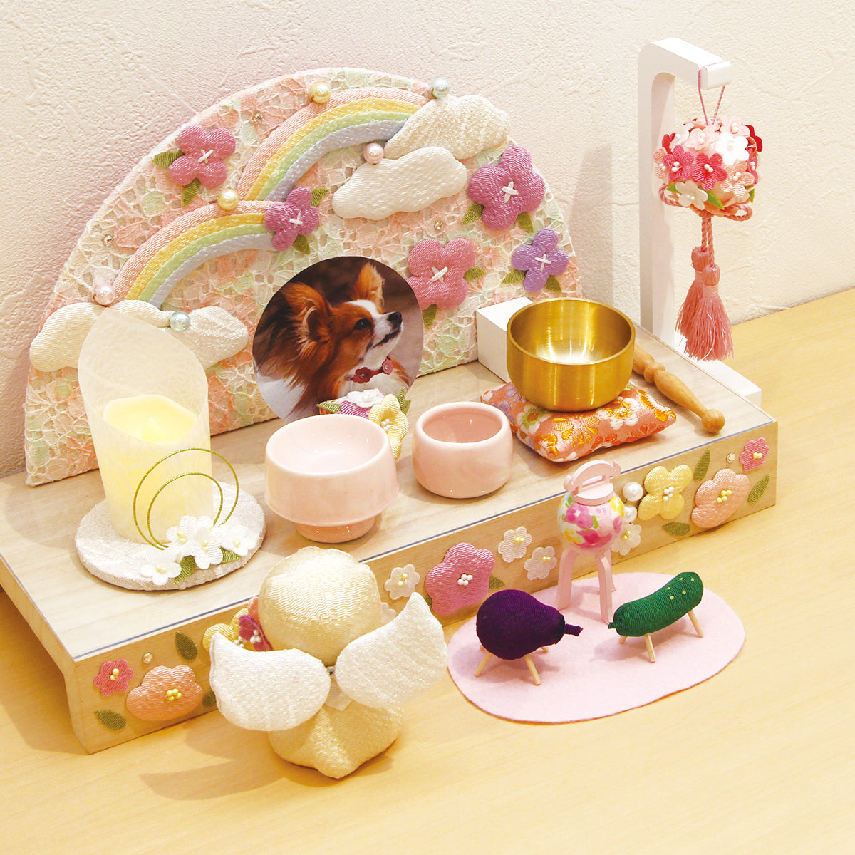 パステル盆飾り(小)