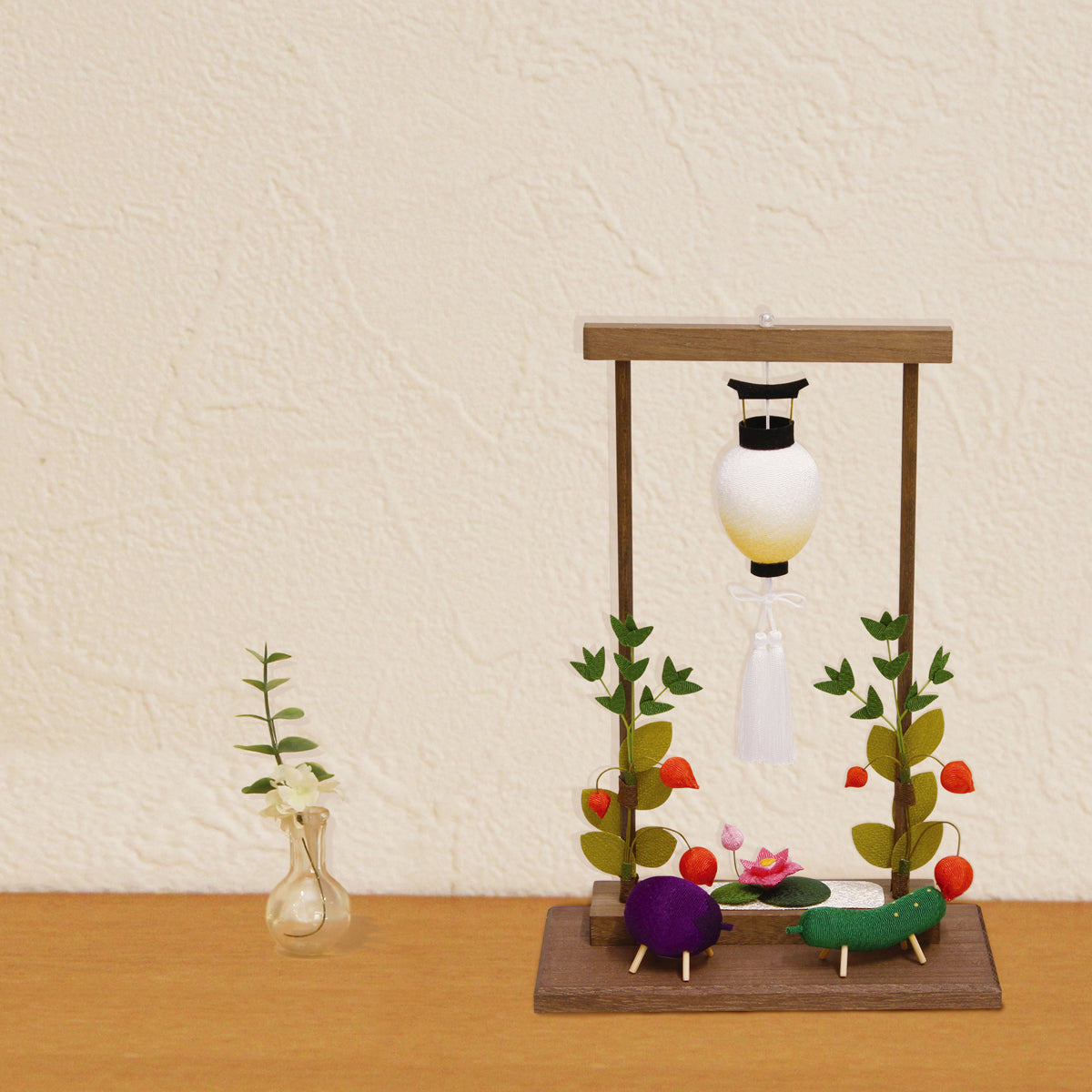 ちりめんお盆の枠飾りセット