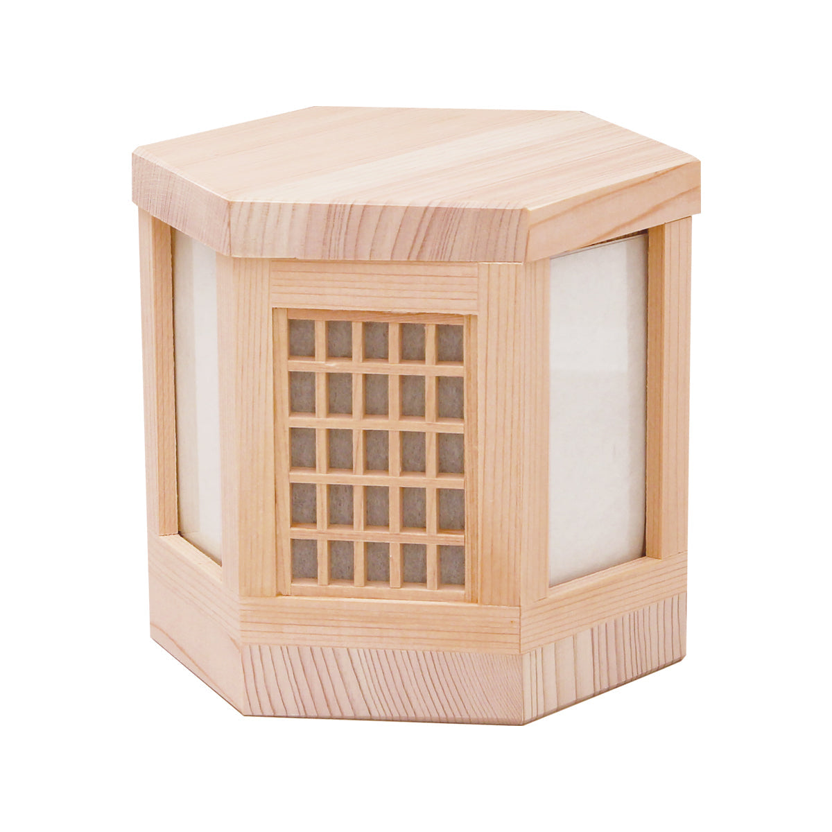 LEDライト付　六角灯籠