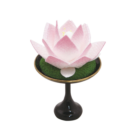 ちりめん蓮華たかつき飾り