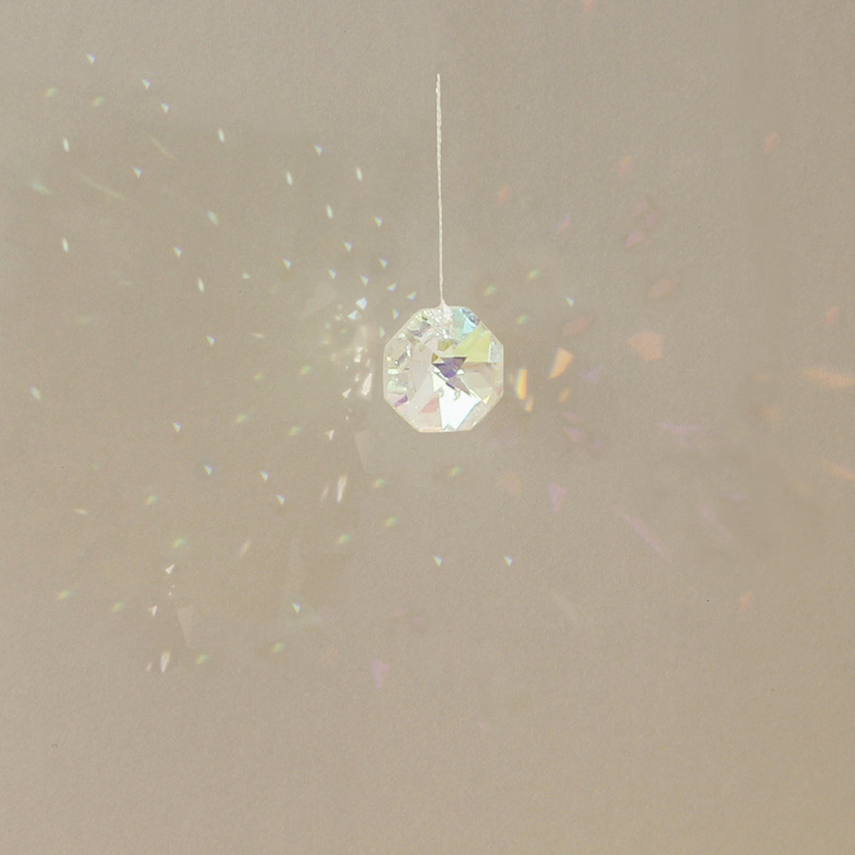 小さな虹と動物　フラワー・サンキャッチャー