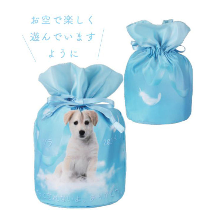 メモリアル骨壺カバー　フルプリント