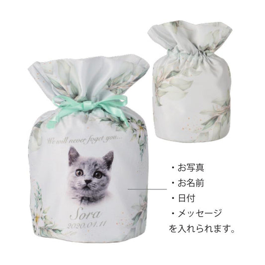 メモリアル骨壺カバー　フルプリント