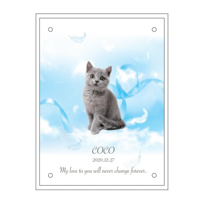 メモリアルアクリル写真立て