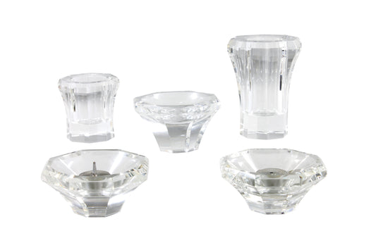 クリスタル仏具　５具足