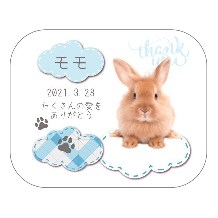 メモリアルアクリル位牌　オーバル型・丸形・四角型